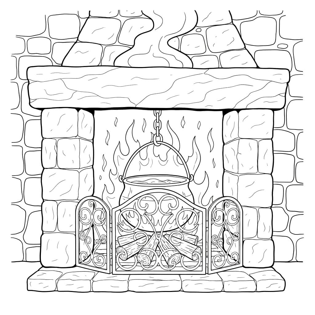 Peis med kokegryte fargelegging