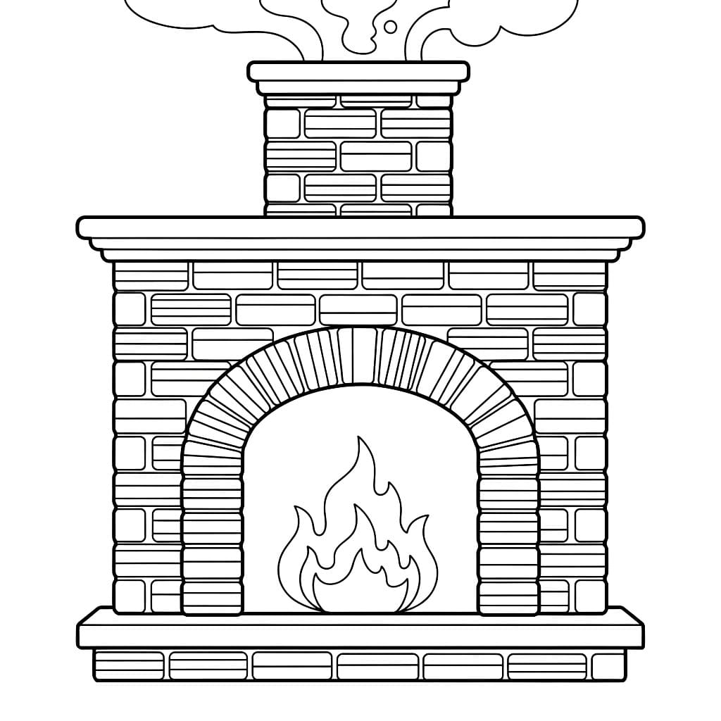 Stripete mursteinspeis fargelegging