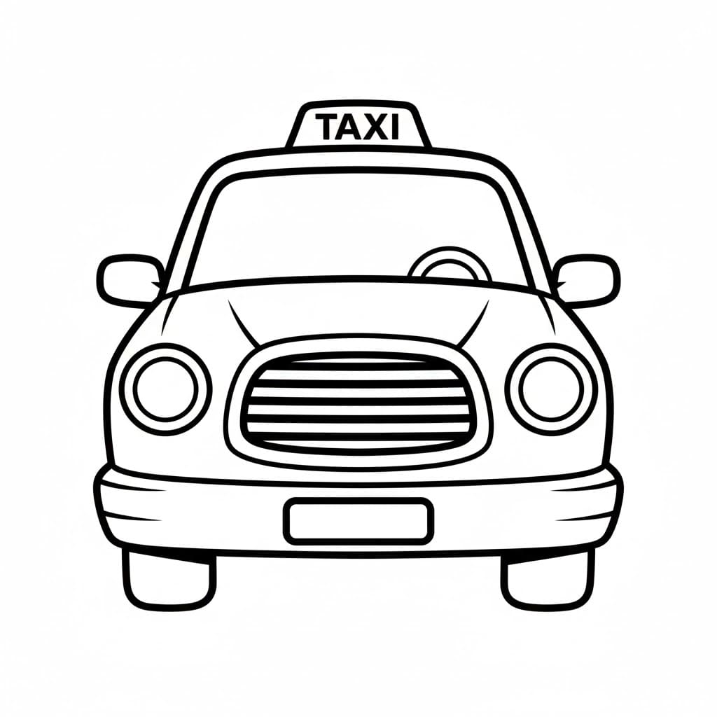 Taxisjef fargelegging