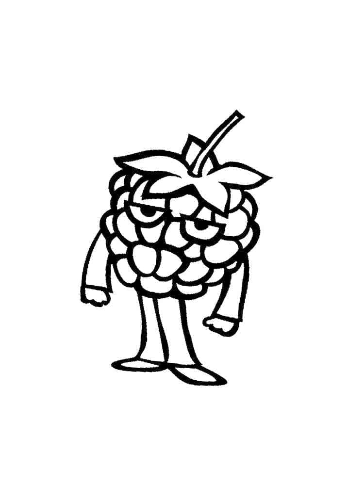 Tegneseriebringebær fargelegging