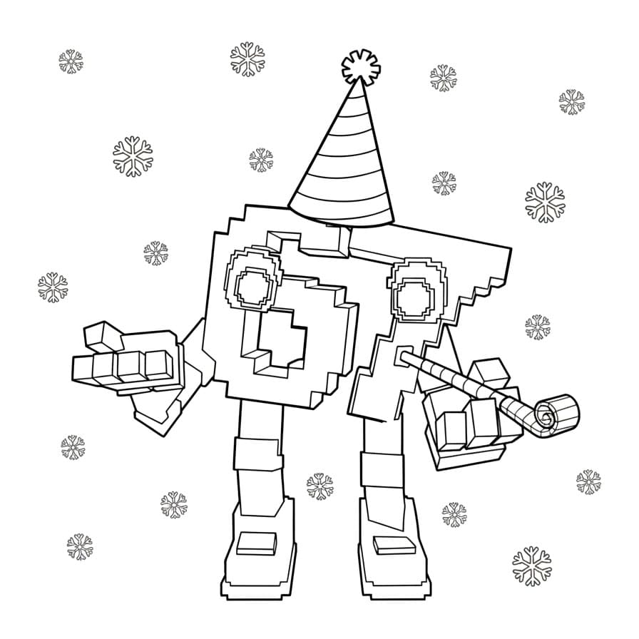 67 Brainrot bursdag fargelegging