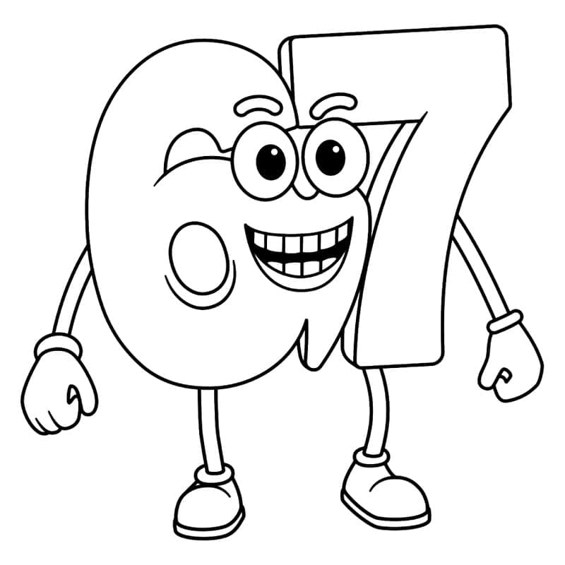 67 Brainrot Morsomt bilde fargelegging