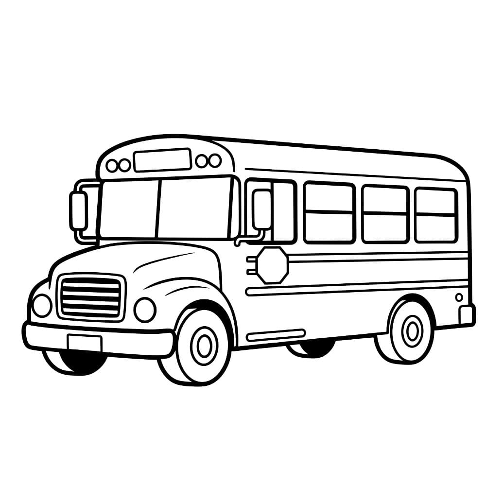 Detaljer om studentbussen fargelegging