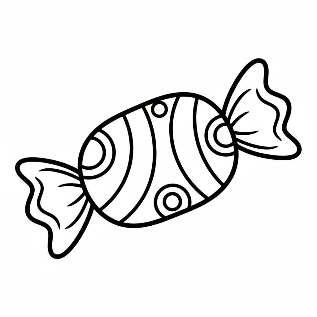 Dobbelt Innpakket Sukkertøy fargelegging