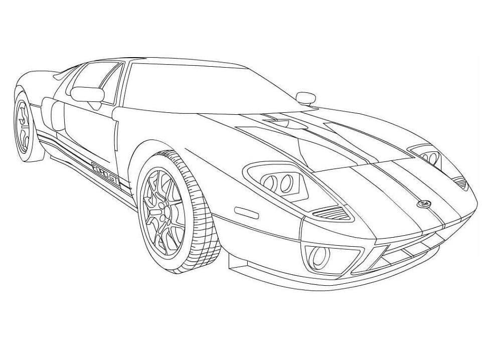 Ford GT fargelegging