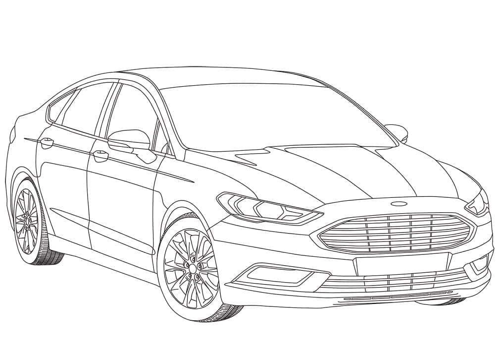 Ford Mondeo Mk V fargelegging