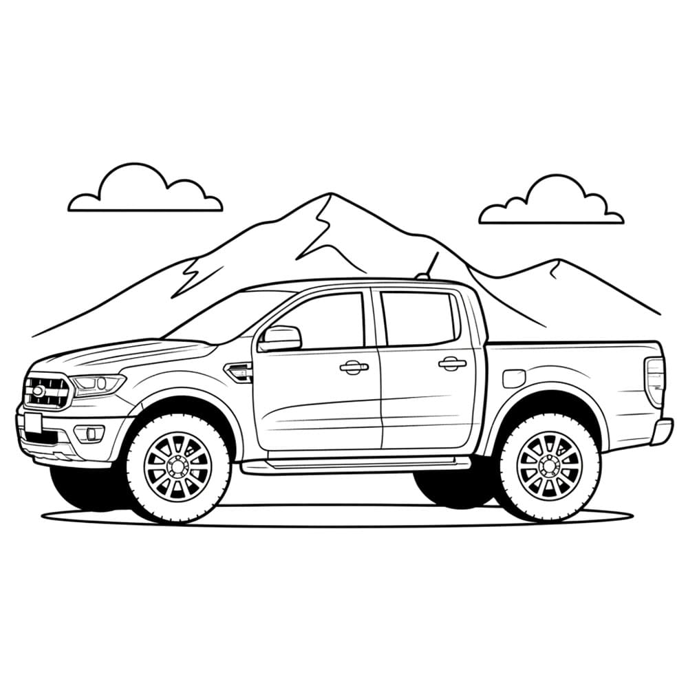 Ford Ranger fargelegging