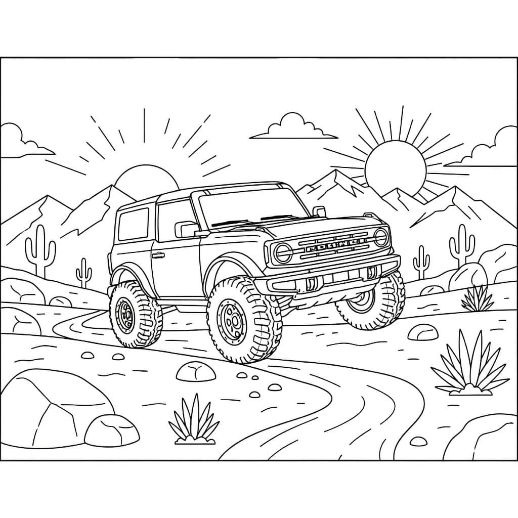 Ford Terrengeventyr fargelegging