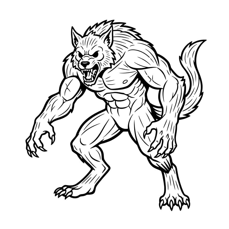 Klar Varulv fargelegging