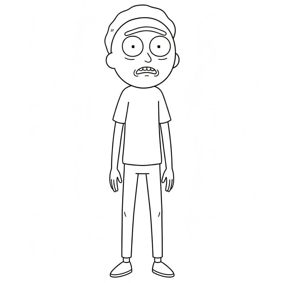 Morty gratis fargelegging