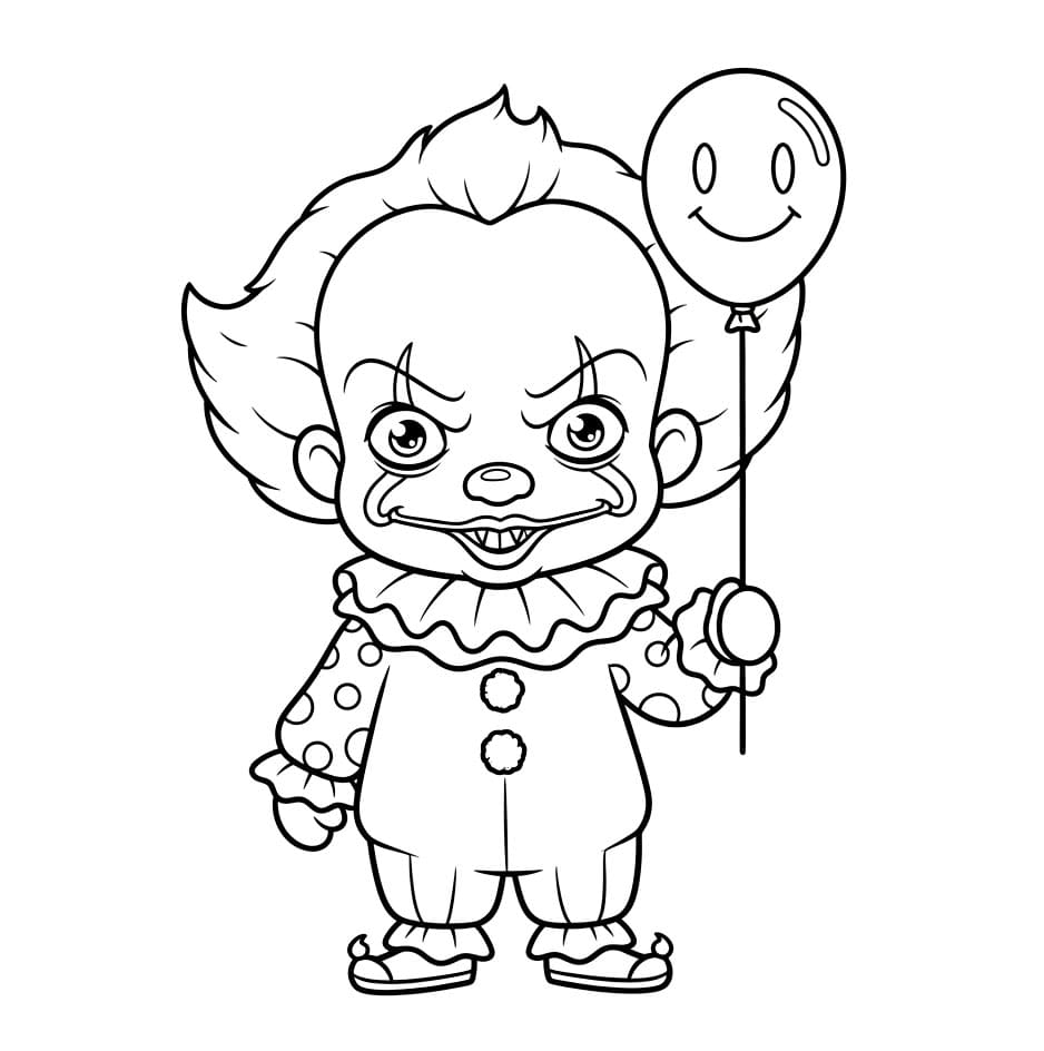 Pennywise chibi fargelegging