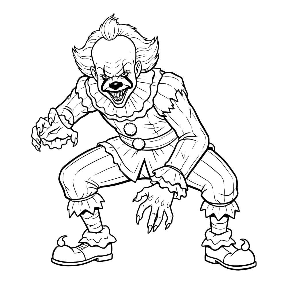 Pennywise fargelegging