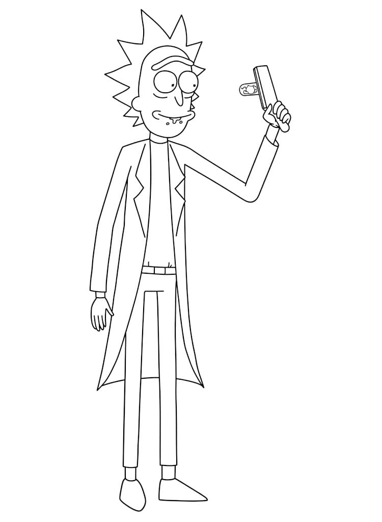 Rick observerte fargelegging