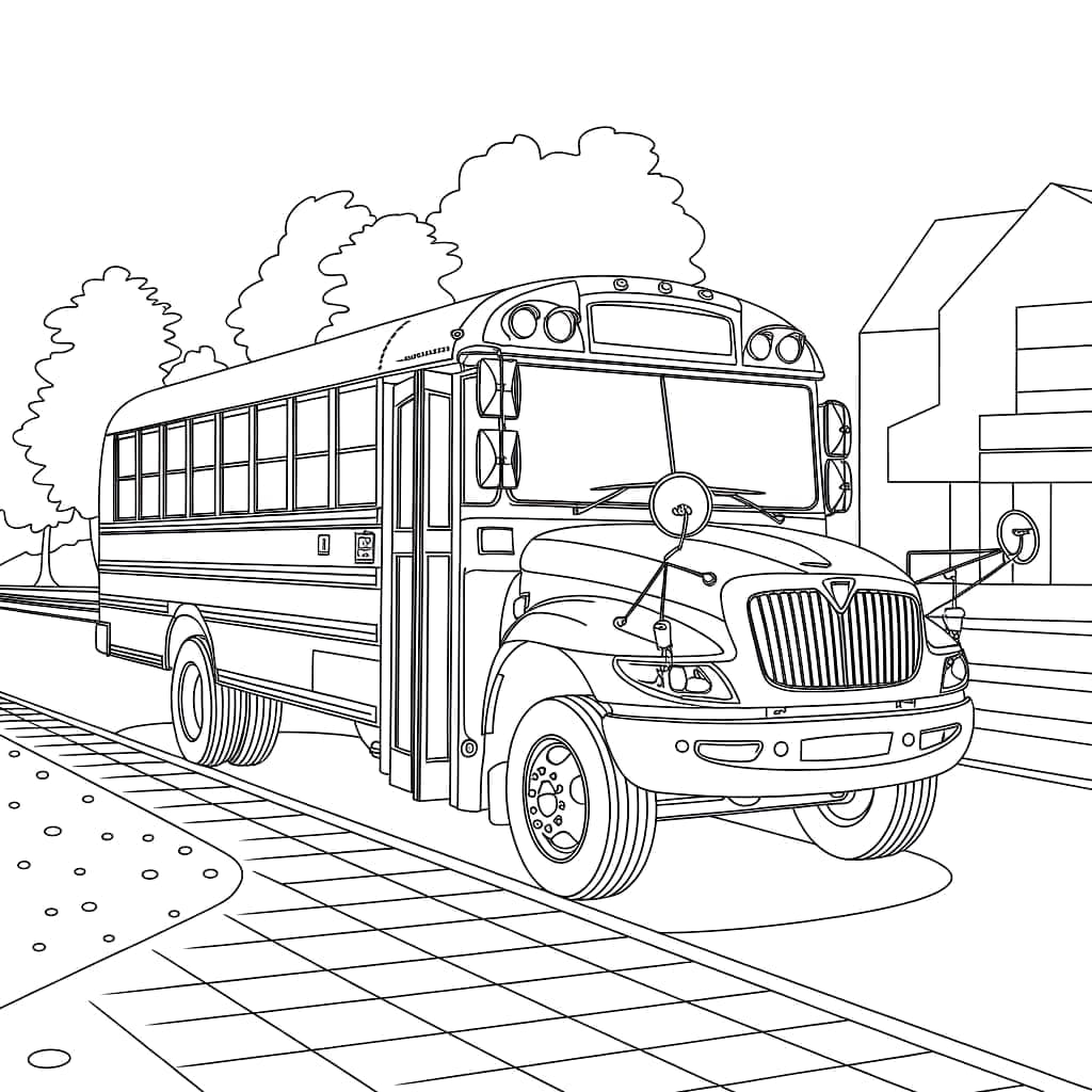 Skolebusskupong fargelegging