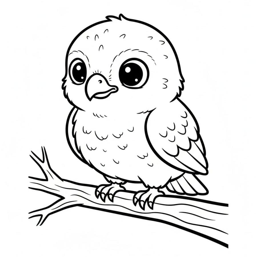 Søt haukunge fargelegging