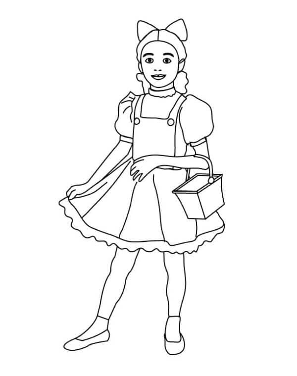 Utdannet, følsom og snill jente fargelegging