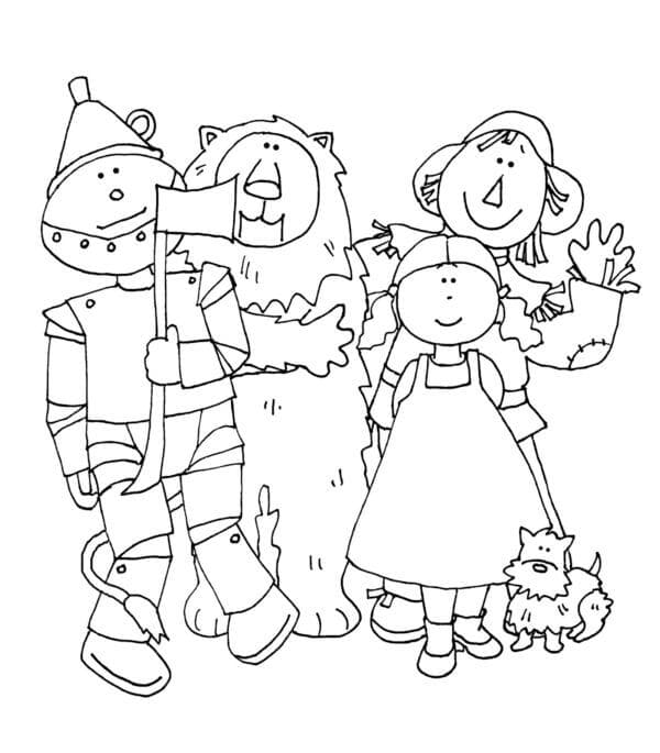 Vennlig reiselag fargelegging