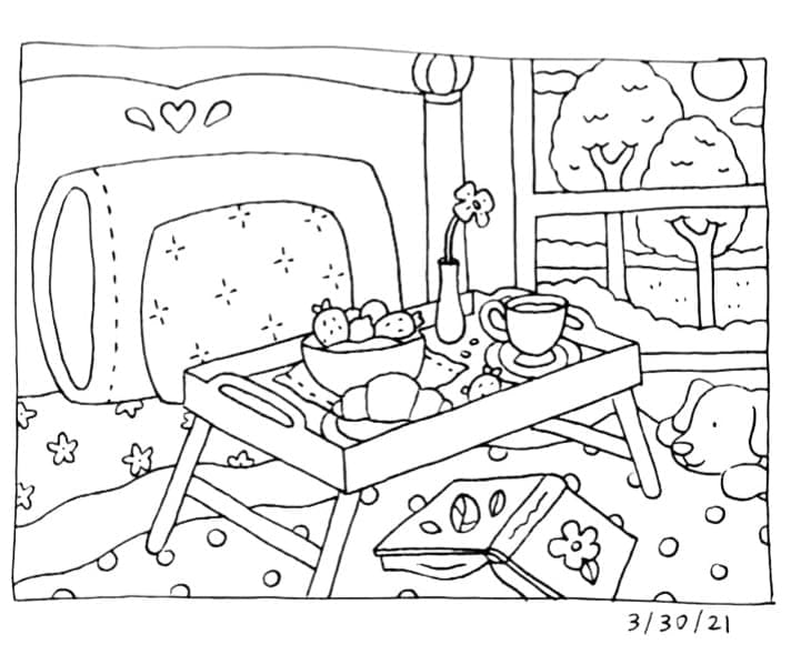 Gratis tegning av Bobbie Goods fargelegging