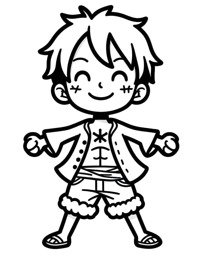 Lille Luffy fargelegging