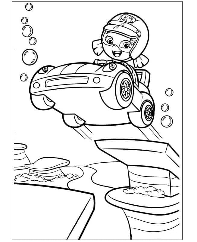 Morsomme Oona fargelegging