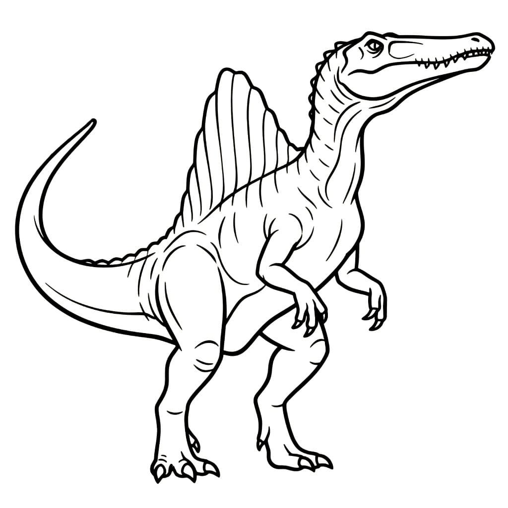 Spinosaurus Hever halen fargelegging