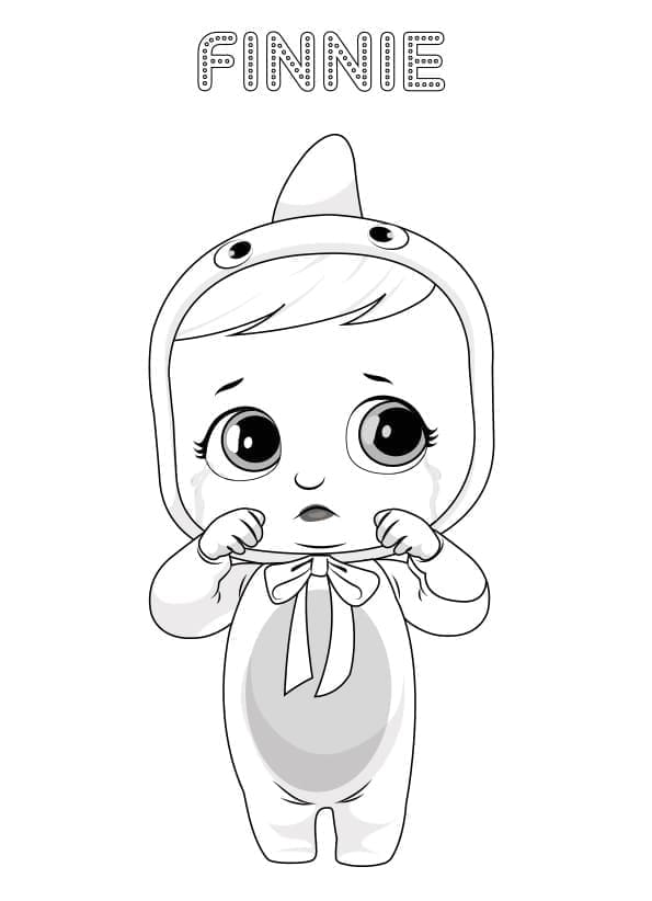 Cry Babies Finnie fargelegging