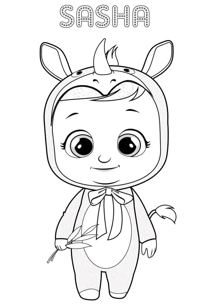 Cry Babies Sasha fargelegging