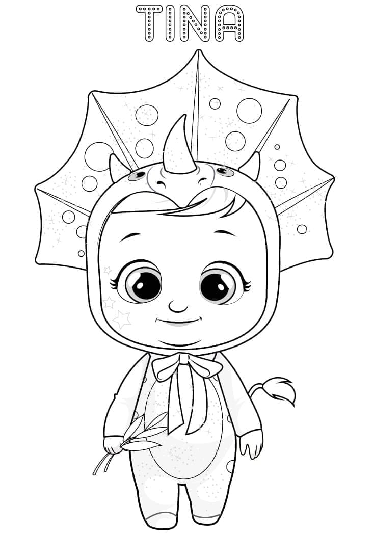 Cry Babies Tina fargelegging