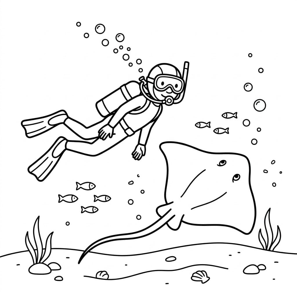 Dykking Fargelegging