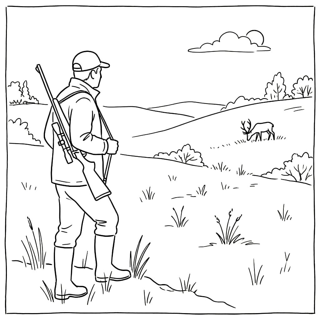 Dyreobservasjon Jakt fargelegging