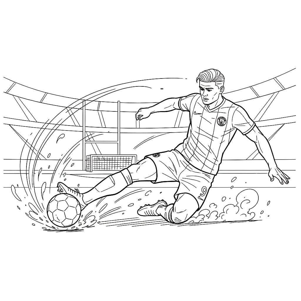 Erling Haalands glatte rulle fargelegging