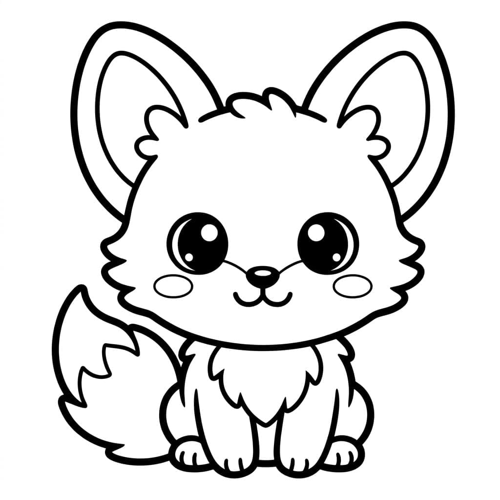 Fjellrevunge fargelegging