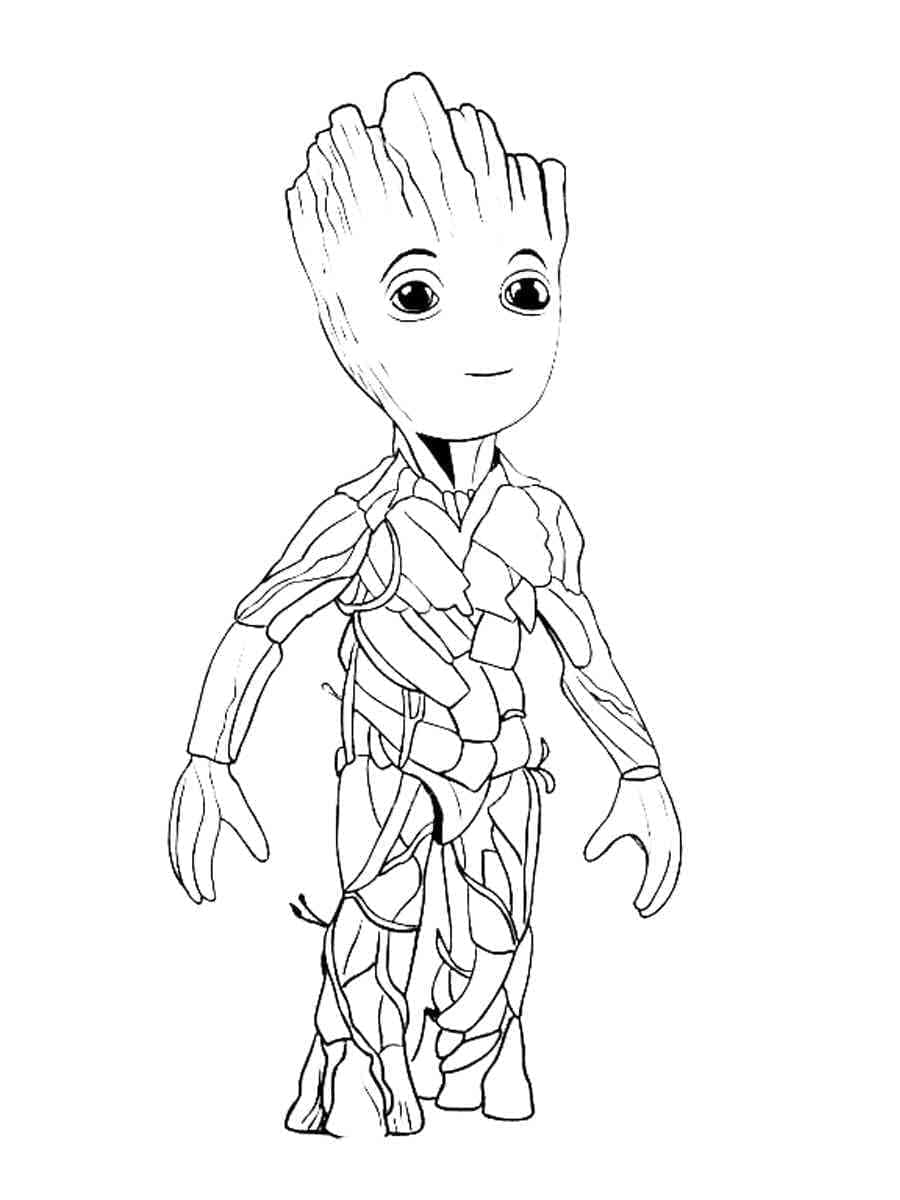 Groot i Marvel Guardians of the Galaxy fargelegging