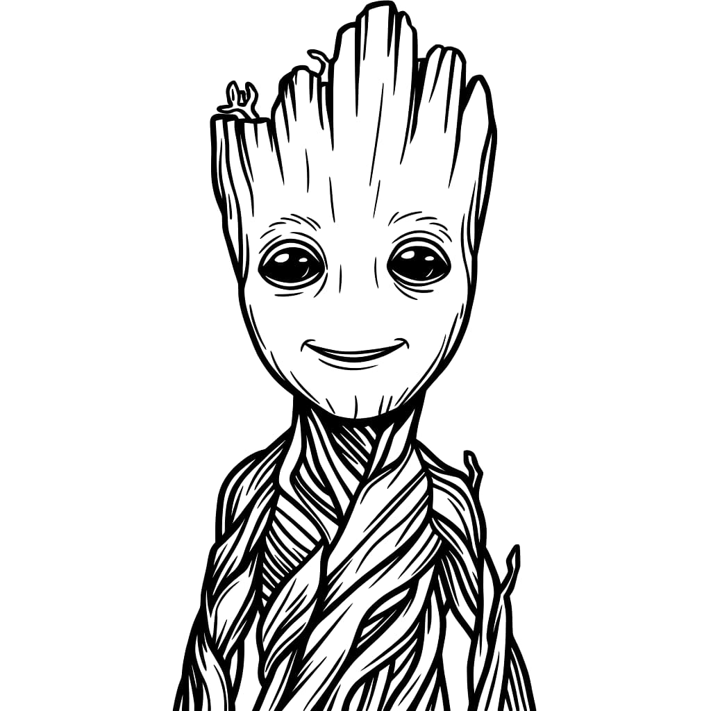 Groot portrett fargelegging