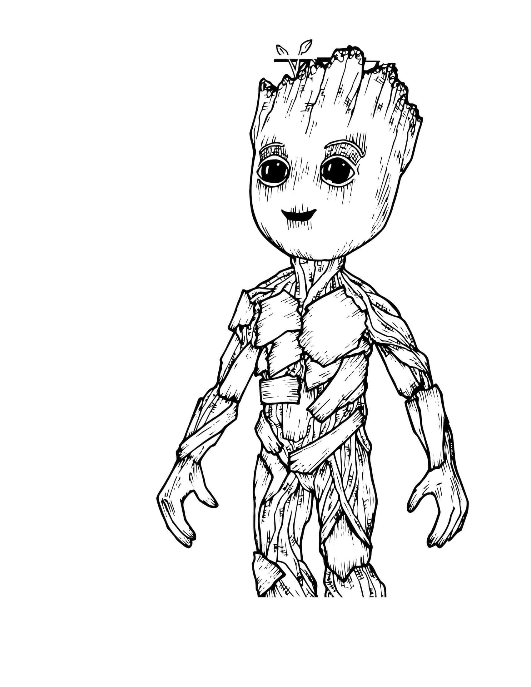 Groot Smilende fargelegging