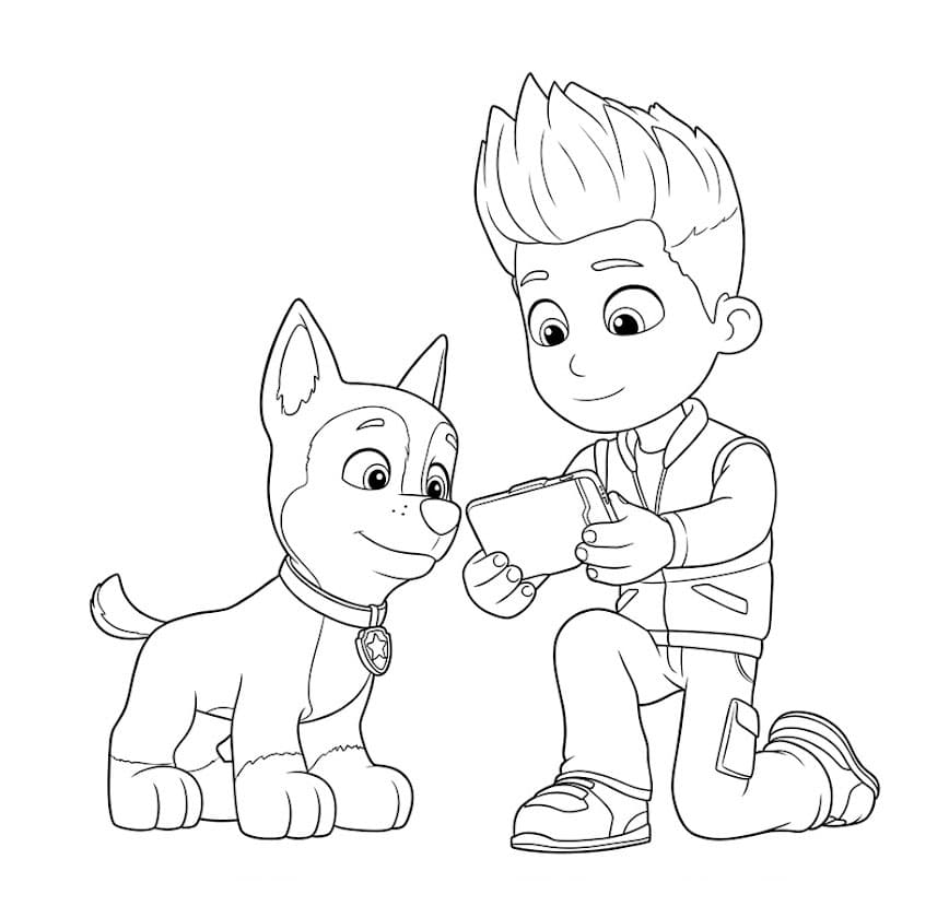 Ryder funnet fargelegging