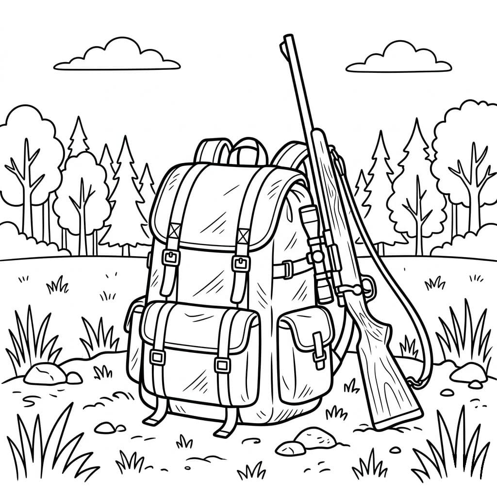 Ryggsekkjakt fargelegging