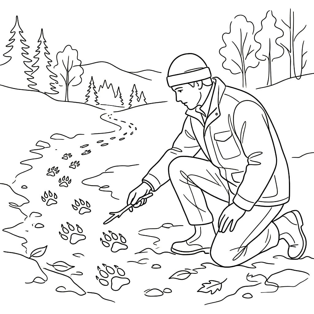 Sporjakt fargelegging