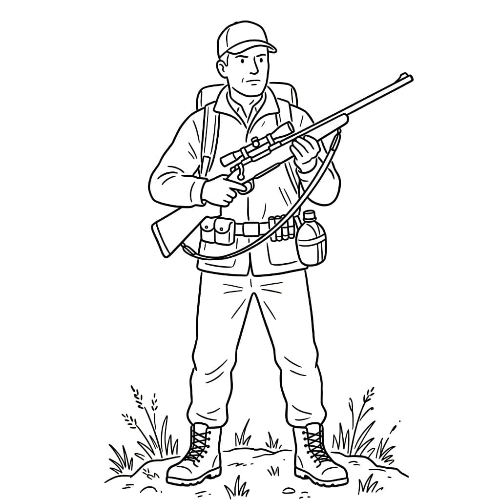 Vakt Rifeljakt fargelegging