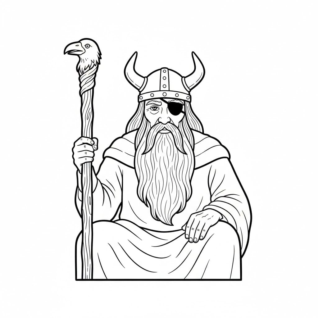 Vis Odin fargelegging