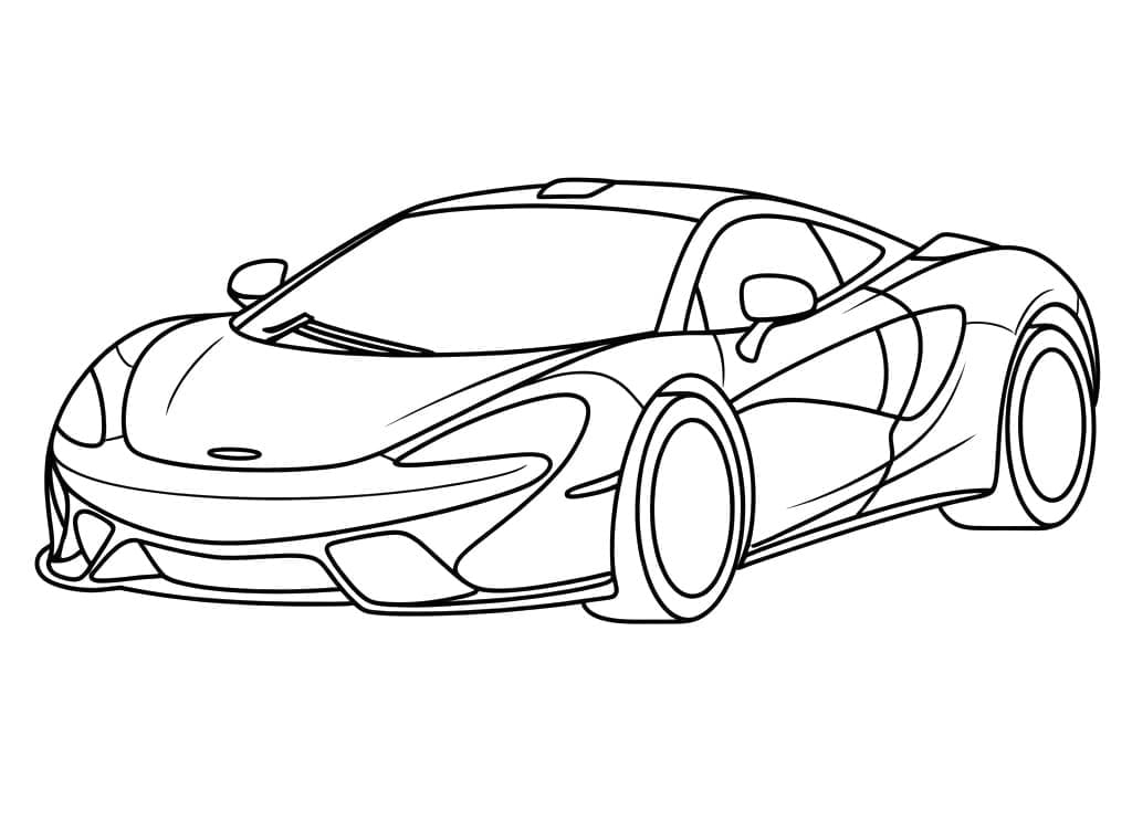 Bil McLaren fargelegging