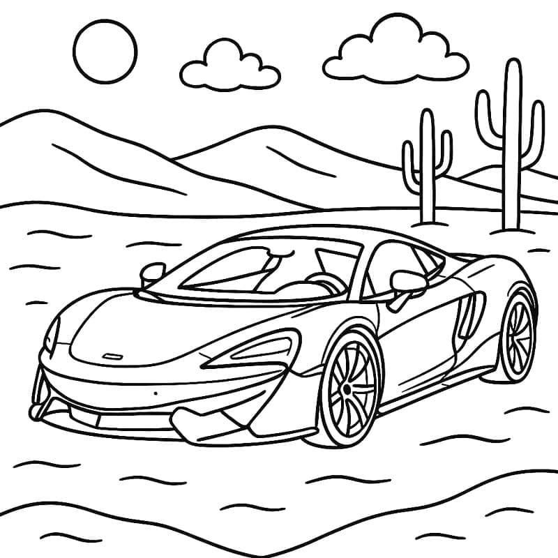 Bilder McLaren fargelegging