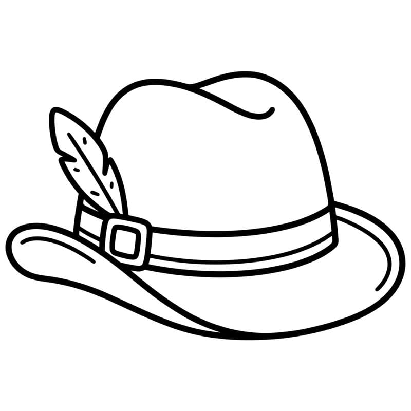 Detektivhatt fargelegging