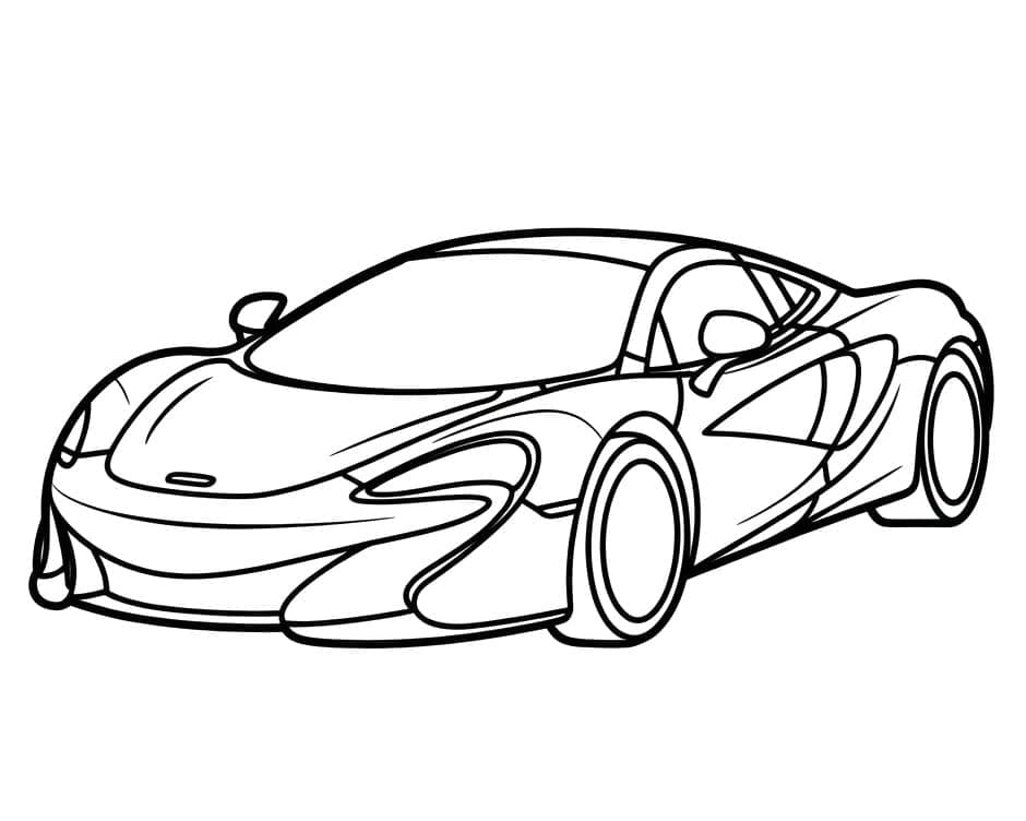 Enkel McLaren fargelegging