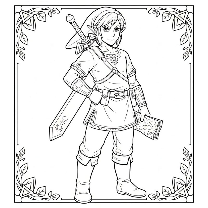 Eventyr Link fargelegging