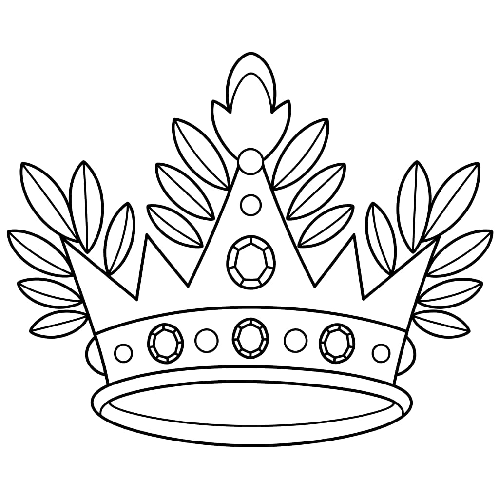 Fantasikrone fargelegging