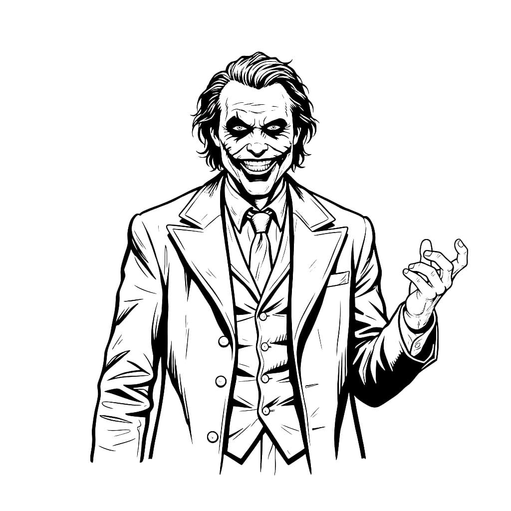 Farlig Joker fargelegging