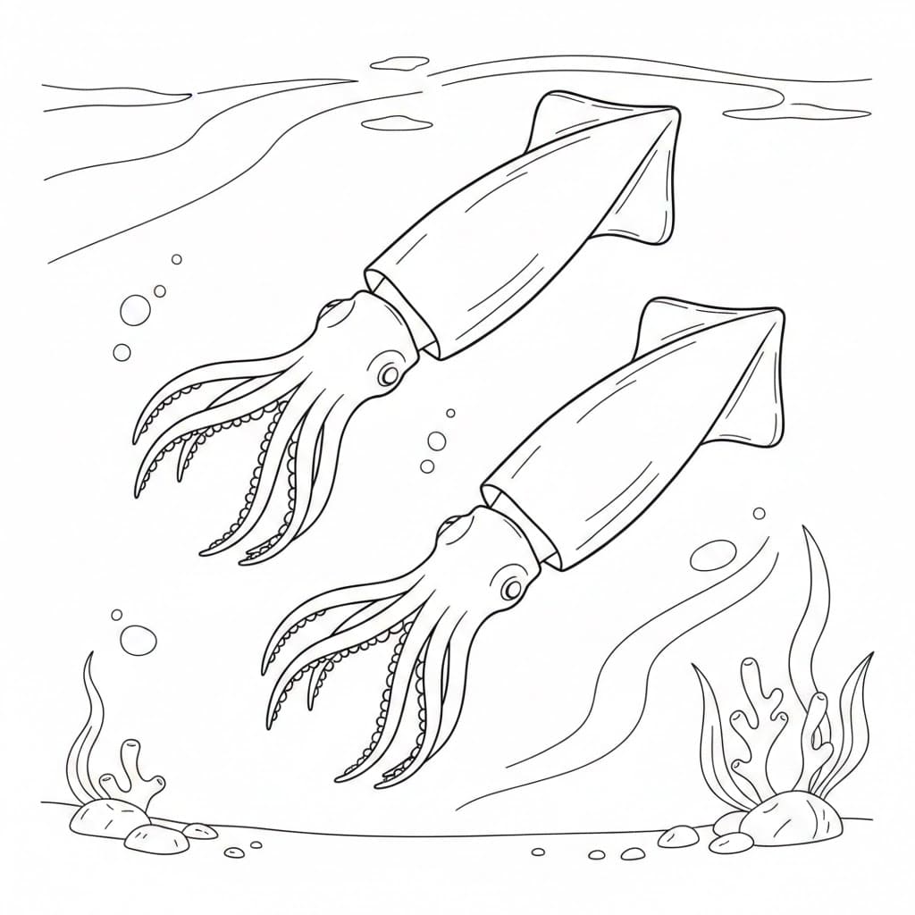 Flytende akkarpar fargelegging