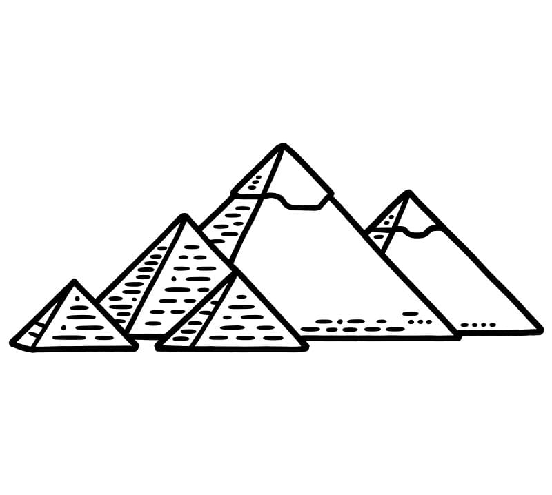 Grunnleggende pyramide fargelegging
