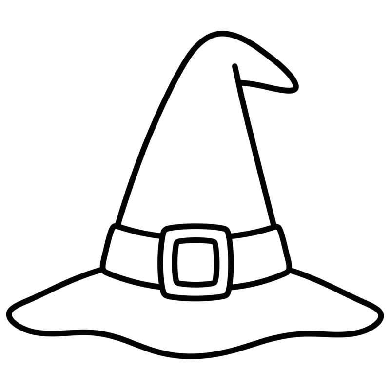 Heksehatt fargelegging